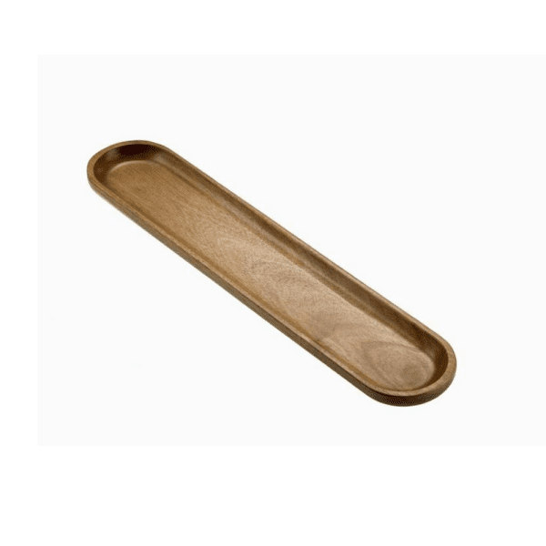 Leone - Vassoio in legno di acacia 60x12 cm
