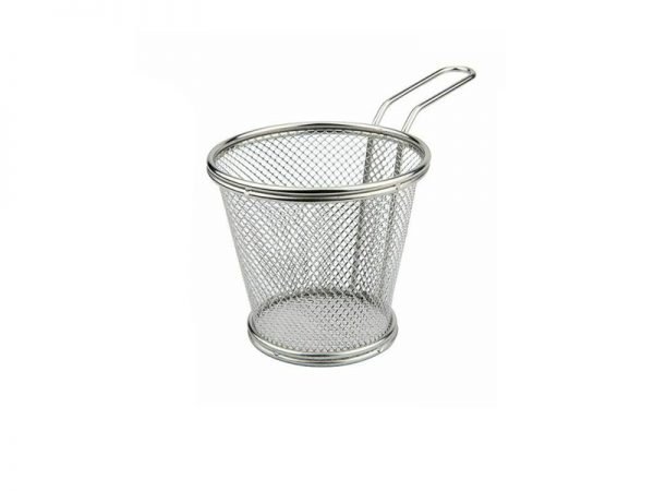 Ilsa- Mini Cestino per Fritture Tondo Inox