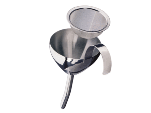 Cilio - Imbuto Decantazione Burgunder in Acciaio Inox 16,5 cm