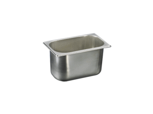 Mori - Bacinella Gelateria in Acciaio Inox 26,5x16xh15 cm