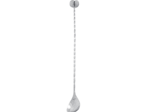 The Bars - Bar spoon con disco pestello in acciaio inox cm 35