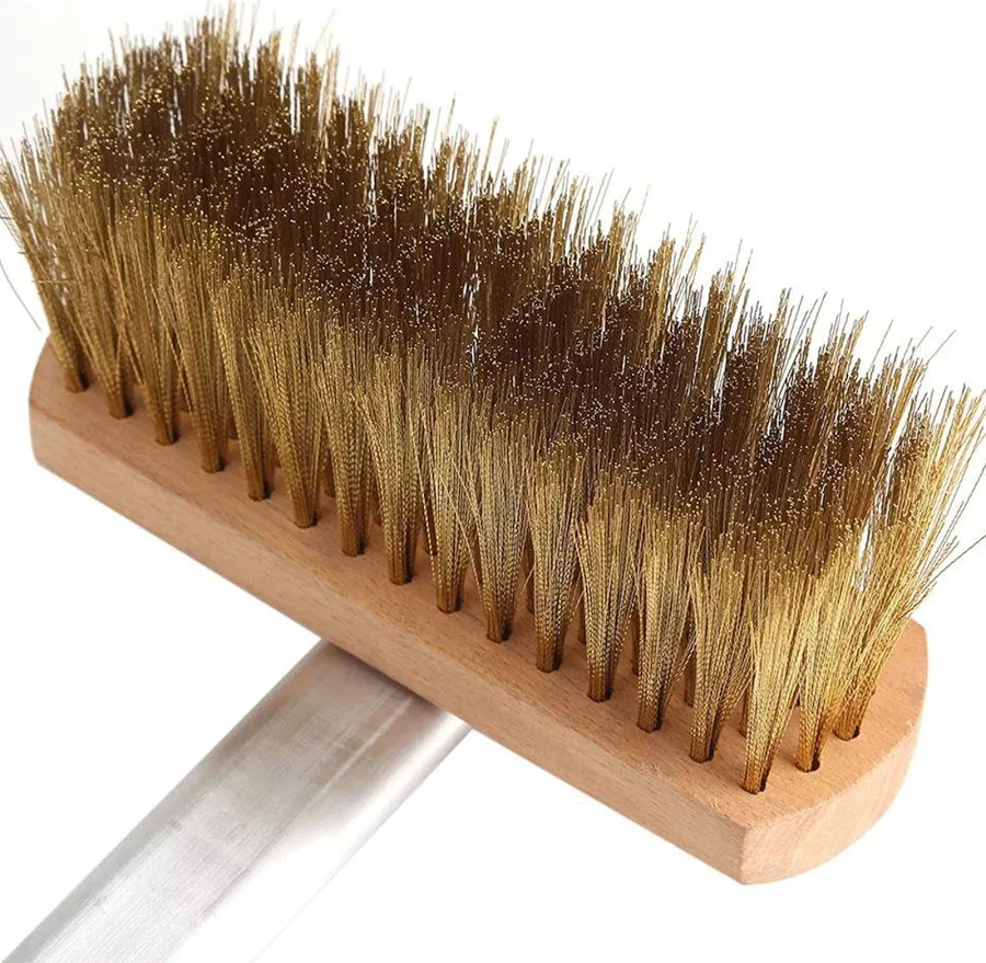 PIAZZA – Spazzolone forno rettangolare 16,5×5,5 cm “ cambio rapido ” – Setole Ottone (manico 150) PIAZZA – Spazzolone forno rettangolare 16,5×5,5 cm “ cambio rapido ” – Setole Ottone (manico 150)