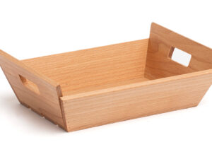 QSIDE Vassoio Decorativo In Legno Di Acacia – 30x12x1,1 Cm, Rettangolare, Per Cucina, Bagno, Ufficio E Scrivania