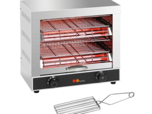 Karel - Tostiera a 2 Piani con 6 Pinze - 3000W