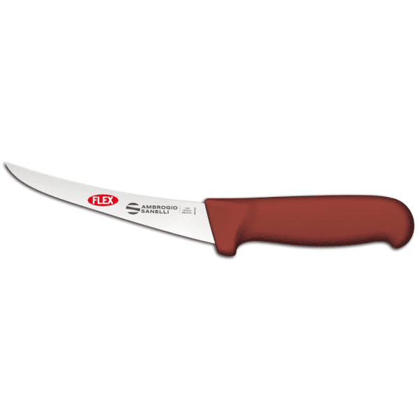 Sanelli Ambrogio - Coltello Disosso Curvo Flessibile BBQ 15 cm