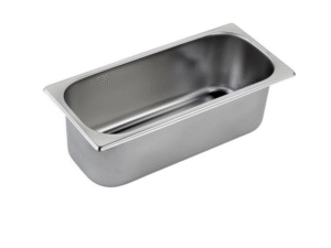 Mori - Bacinella Gelateria in Acciaio Inox 36x16,5xh8 cm