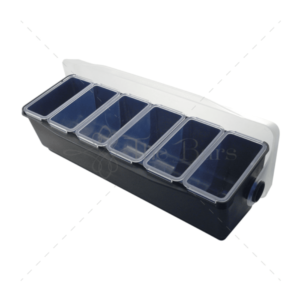 The Bars - Porta Condimenti Refrigerabile a 6 Vaschette