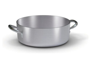 Ballarini Professionale – Casseruola Bassa Due Manici in Alluminio Ø 40cm