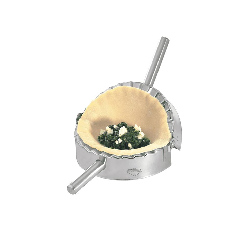 KitchenCraft 304 Stampo in Alluminio per Ravioli, Legno, Argento
