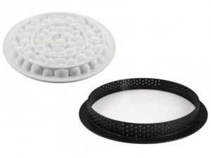 SilikoMart Professional – Kit Tarte Ring Round Ø 19 cm