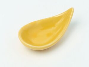 Le Nouveau Coq – Finger Coppetta Ovale Gialla 9.5 cm