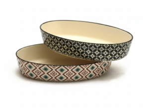 Saturnia Crete – Piatto ovale Roma/Chicago 33×22 cm – Set. 10 pz.