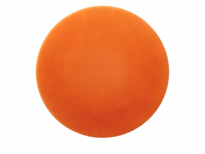 Bormioli Rocco – Sottopiatto in vetro Inca arancione 31 cm 6 pz.