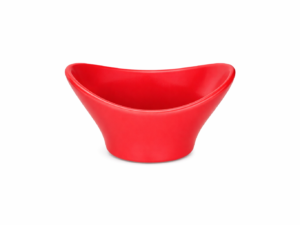 Le Nouveau Coq – Finger Coppetta Ovale Rossa 9.5 cm