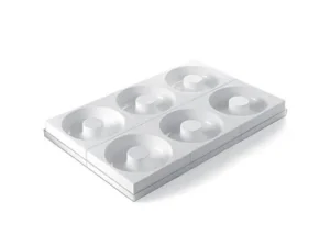 SilikoMart Professional - Stampo Silicone Savarin 180 – 6Pz