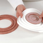 SilikoMart Professional - Stampo in Silicone Insert Decor Round