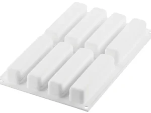 SilikoMart Professional – Stampo in Silicone Stripe Éclair 95