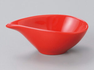 Le Nouveau Coq – Finger Coppetta Ovale Rossa 9.5 cm