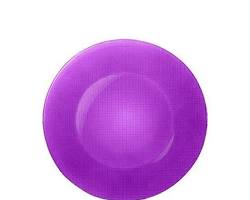 Bormioli Rocco – Sottopiatto in vetro Inca viola 31 cm 6 pz.