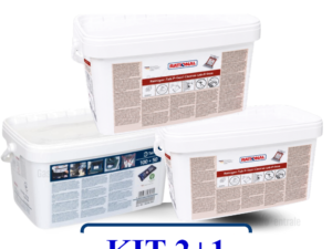 KIT Pastiglie Detergenti RATIONAL 2 Rossi e 1 Blu per SelfCookingCenter® e CombiMaster® Plus.