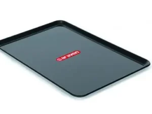 Araven - Vassoio Espositore Nero in Plastica 28x20 cm