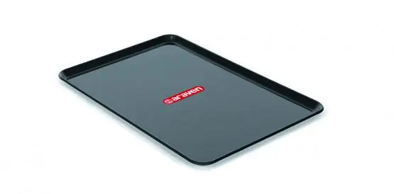 Araven - Vassoio Espositore Nero in Plastica 28x20 cm Araven - Vassoio Espositore Nero in Plastica 28x20 cm