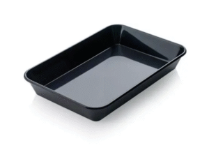 Araven – Vassoio Espositore Nero in Plastica 35×25 cm