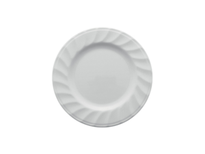 Morini – Piatto per Bicchiere Granita in Melamina Bianco 16,5 cm – Set 10 pz