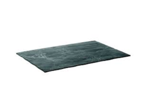 Table Top – Vassoio Rettangolare Royal Black in Melamina 43x28,5x0,9 cm