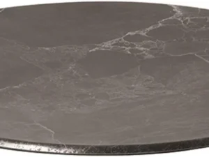 Table Top – Vassoio Rotondo Royal Black in Melamina Ø 44×3 cm