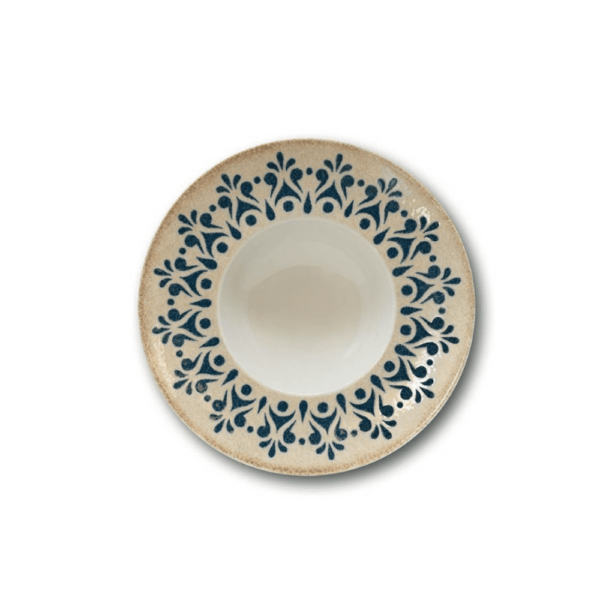 Saturnia Table - Piatto Pasta K-Bowl 27,5 cm. - Set. 6 pz. Piatto fondo k-Bowl Napoli, in porcellana ideale per la pasta con una grande ala ed una parte concava stretta, ideale per tenere concentrata al centro la pasta. I prodotti Saturnia portano una piacevole nota sulla vostra tavola imbandita, sono in perfetta armonia con il cibo e consentono di creare una mise en place originale, di movimento, trasversale, senza perdere l'equilibrio nelle apparecchiature. Materiale: porcellana Idoneo al lavaggio in lavastoviglie.