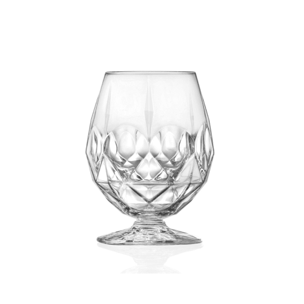 RCR - Calice Brandy Alkemist 58 cl - Set. 6 pz. Il suo successo risiede nel combinare la complessità del design della coppa con la leggerezza tipica del calice da degustazione, un’alchimia che rende questa linea unica ed inimitabile.