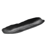 Leone - Piatto Stone Melamina Nero 26x8,5 cm