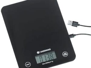 Zassenhaus - Bilancia Digitale Ricaricabile 1g/5kg