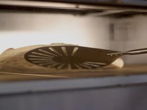 Piazza – Palettino Pizza Forato 18cm Manico 180cm