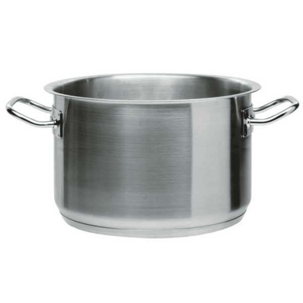 Ilsa - Casseruola Alta in Acciaio Inox 2 Maniglie 50cm