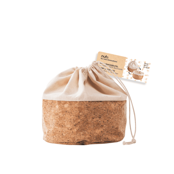 Nuts - Sacchetto Portapane Beige Ø16x18,5 cm