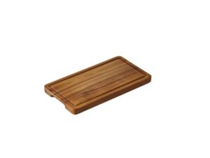 Leone – Tagliere in Acacia con Scanalatura 32,5×26,5 cm