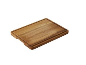 Leone - Tagliere in Acacia con Scanalatura 40x30 cm