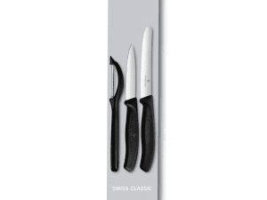 Victorinox - Swiss Classic Set 3 Pezzi Nero