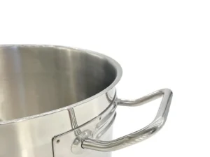 Ilsa - Casseruola Bassa in Acciaio Inox 2 Maniglie 45cm