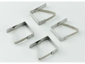 Eva – Fermatovaglie in Acciaio Inox