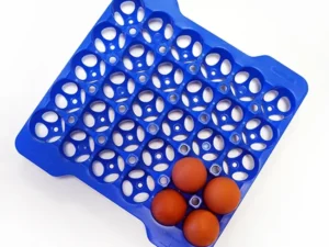 Araven - Contenitore Portauova GN 2/3 Teglie Blu