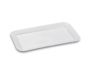 Giganplast - Vassoio Macelleria/Salumeria Bianco in Plastica 46x30cm
