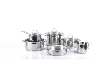 Moneta – Batteria Allegro Acciaio Inox – 10 Pezzi
