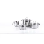 Moneta - Batteria Allegro Acciaio Inox - 7 Pezzi