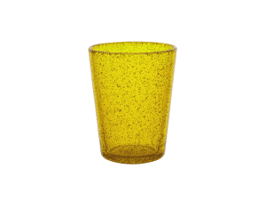 Memento Synth - Bicchiere Acqua Giallo 30 cl - Set 4 pz