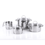 Moneta - Batteria Allegro Acciaio Inox - 7 Pezzi