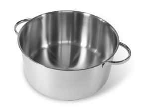Moneta - Casseruola 2 Manici Allegro Acciaio Inox per Induzione 28 cm