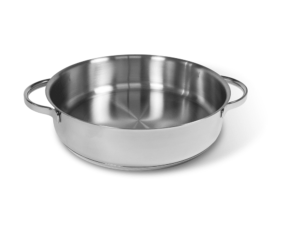 Moneta - Tegame 2 Manici Allegro Acciaio Inox 24 cm